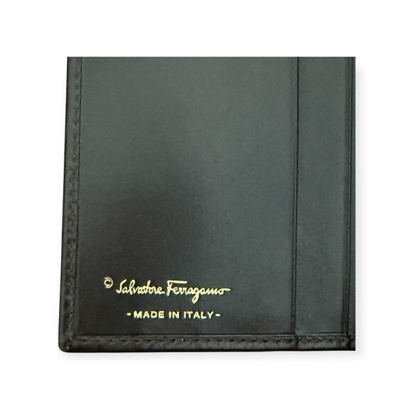 Salvatore Ferragamo Vara Bow Kisslock Wallet | Brown Leather - Picture 8 of 8